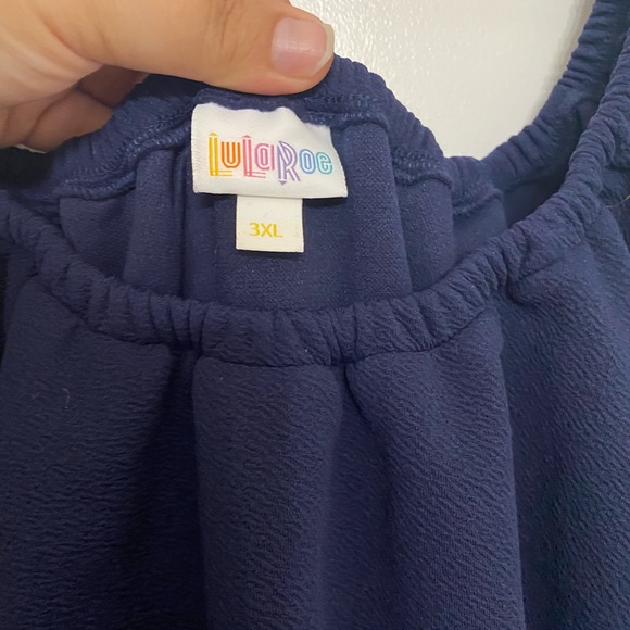 LULAROE CICI - 3XL NAVY - Picture 2 of 6